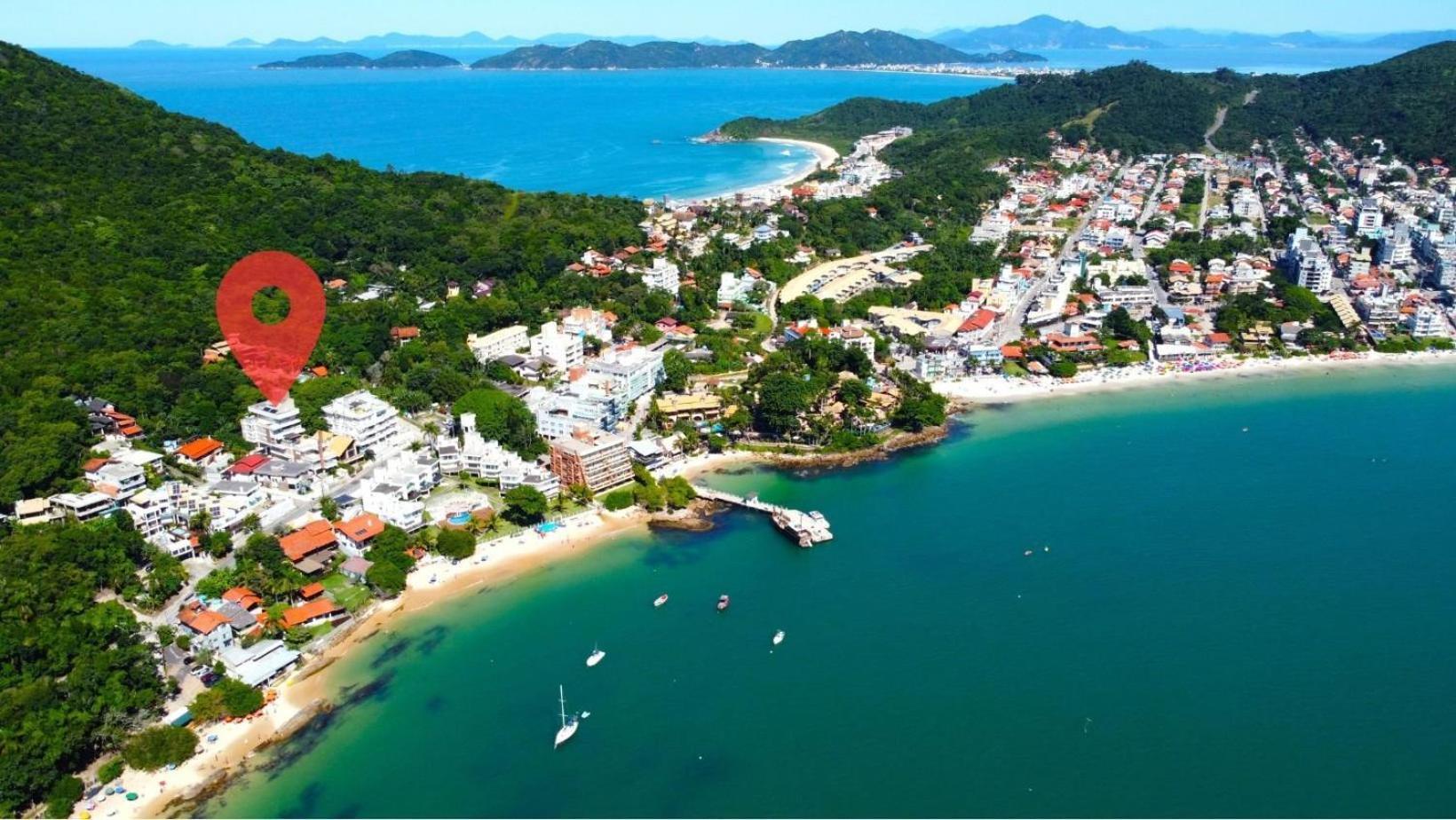 1079 - Apartamento Com Vista Para O Mar Em Bombinhas Buitenkant foto